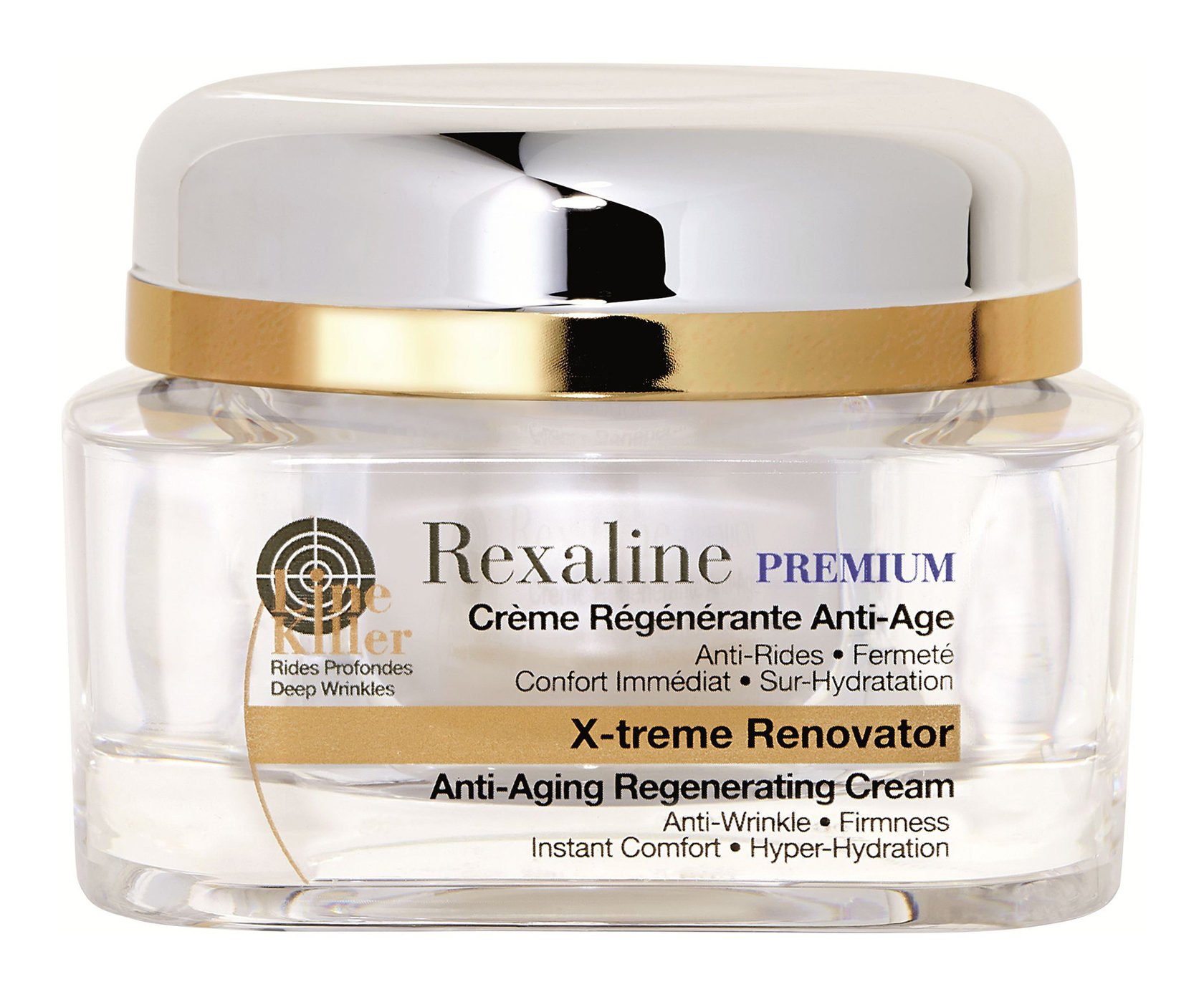 Антивозрастной восстанавливающий крем для очень сухой кожи Rexaline Line Killer X-Treme Renovator Rich Cream