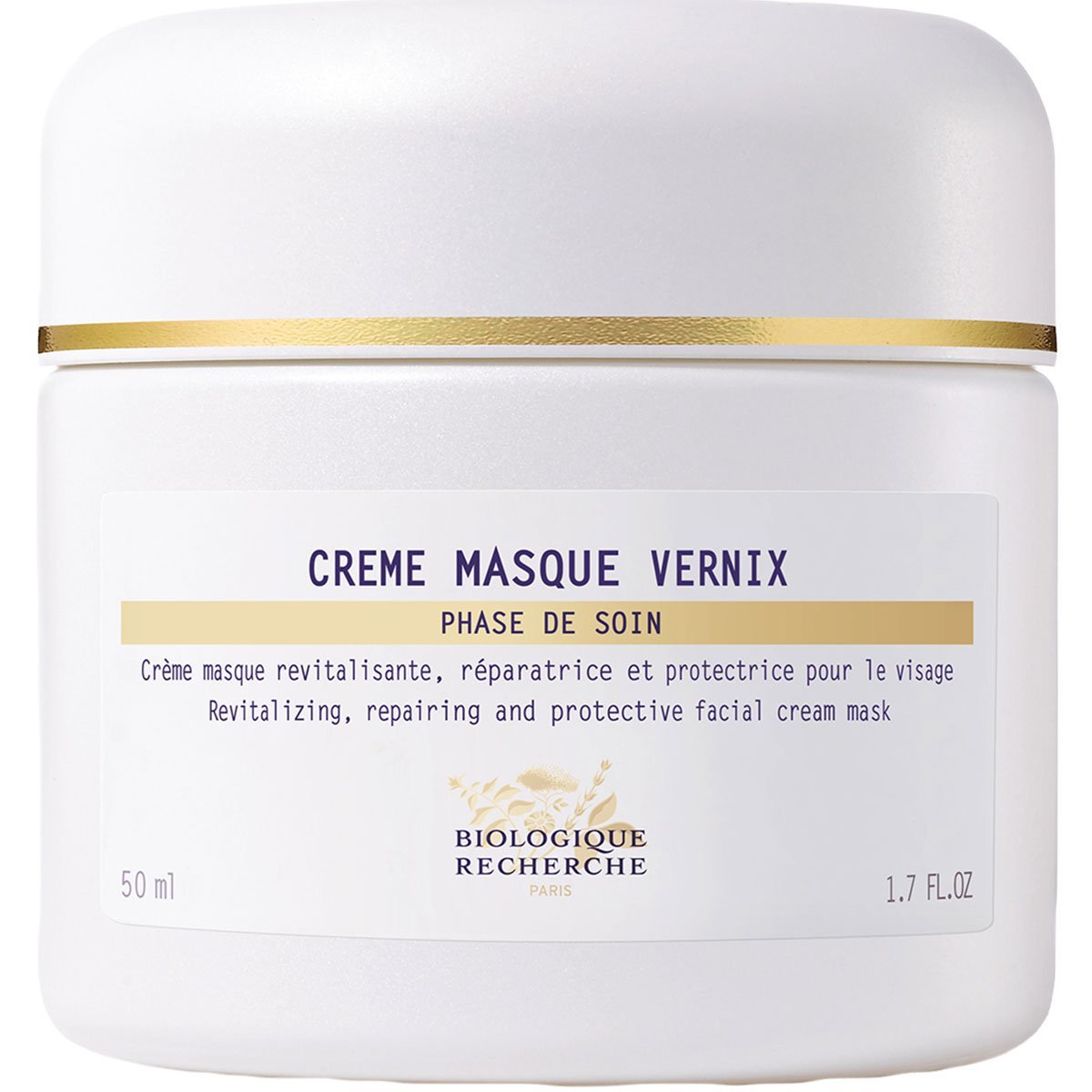 Крем-маска для лица, восстановление и защита Creme Masque Vernix Biologique Recherche, 50мл