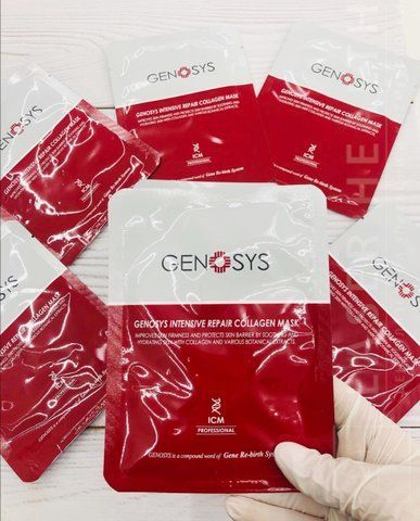 Коллагеновая маска Genosys Intensive Repair Collagen Mask, 5