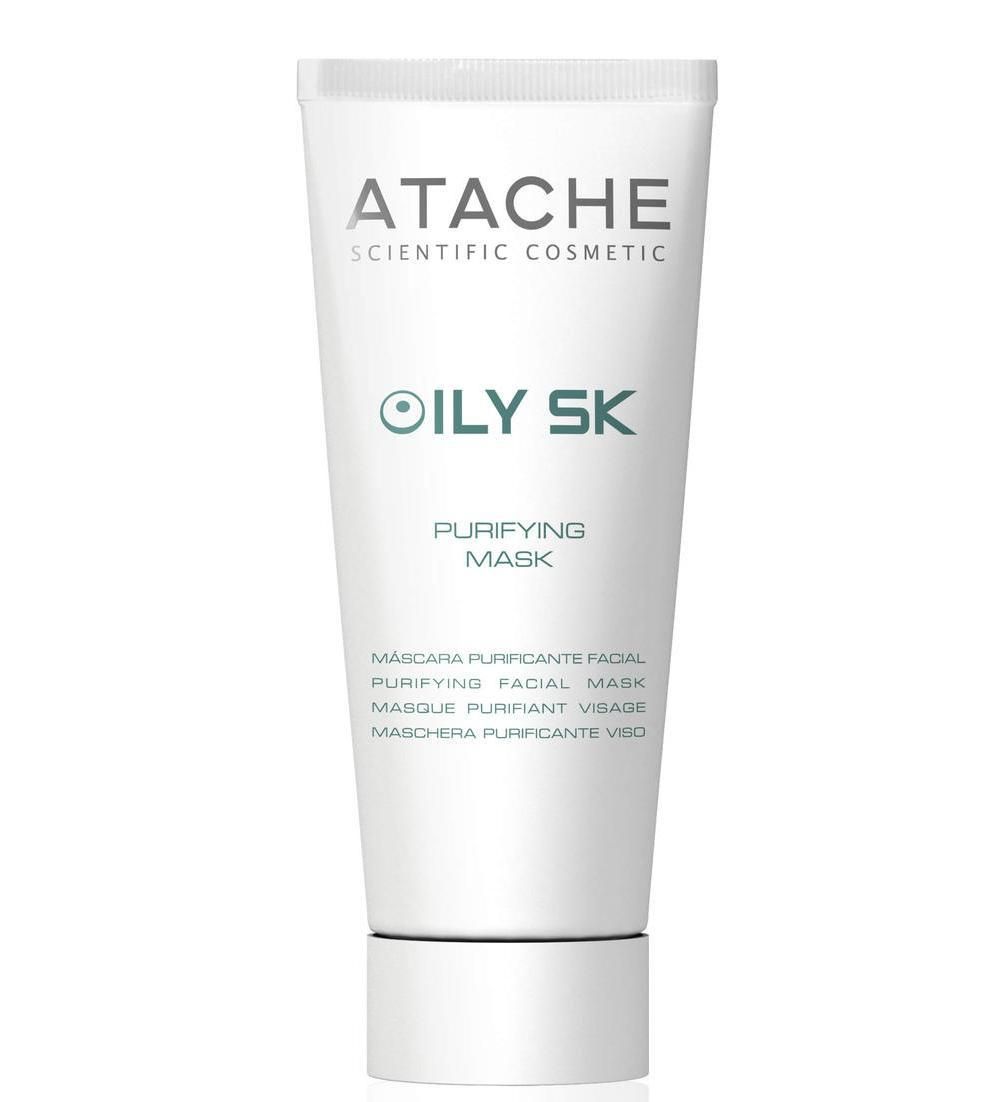 Антибактеріальна маска, що очищає Purifying Oily Skin Mask Atache, 200мл