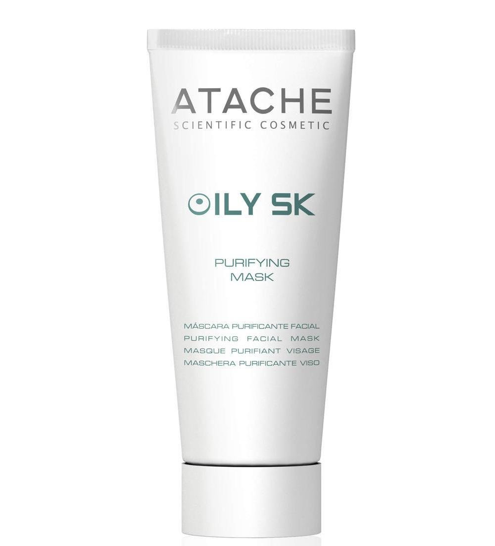 Антибактериальная очищающая маска Purfyng Oily Skin Mask Atache, 200мл