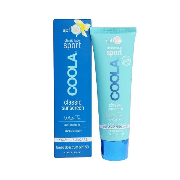 Солнцезащитный крем для лица (Белый Чай) SPF 50 Coola Classic Face Organic Sunscreen Lotion-White Tea