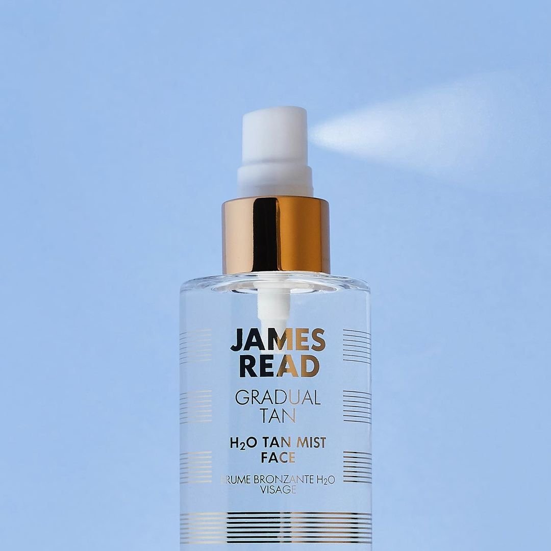 Спрей-автозагар для лица с кокосовой водой James Read Спрей H2O tan mist face, 30мл