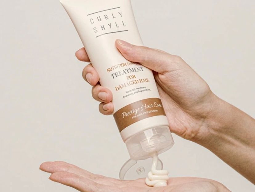 Восстанавливающая питательная маска для волос Nutrition Support Treatment Curly Shyll, 250мл