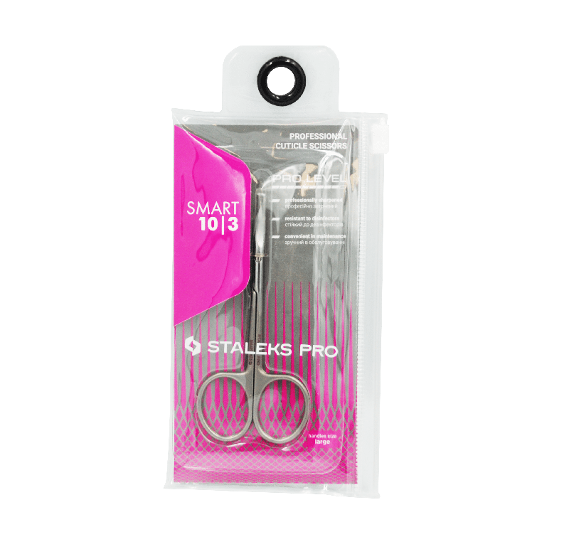Набір для домашнього манікюру: Sally Hansen Instant Cuticle Remover + ножиці Staleks Pro Smart 10/3