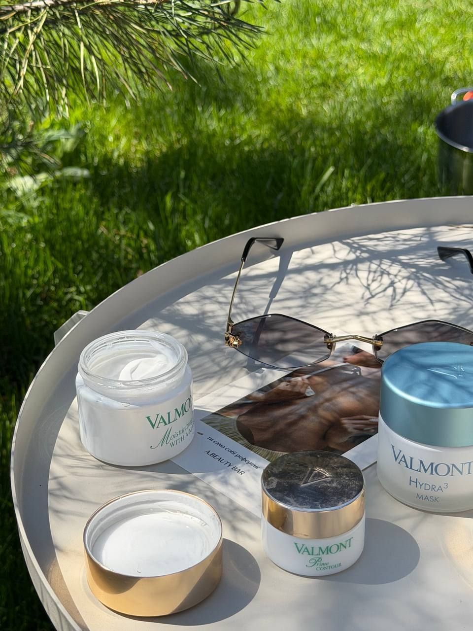 Увлажняющая маска для кожи лица Valmont Moisturizing With A Mask