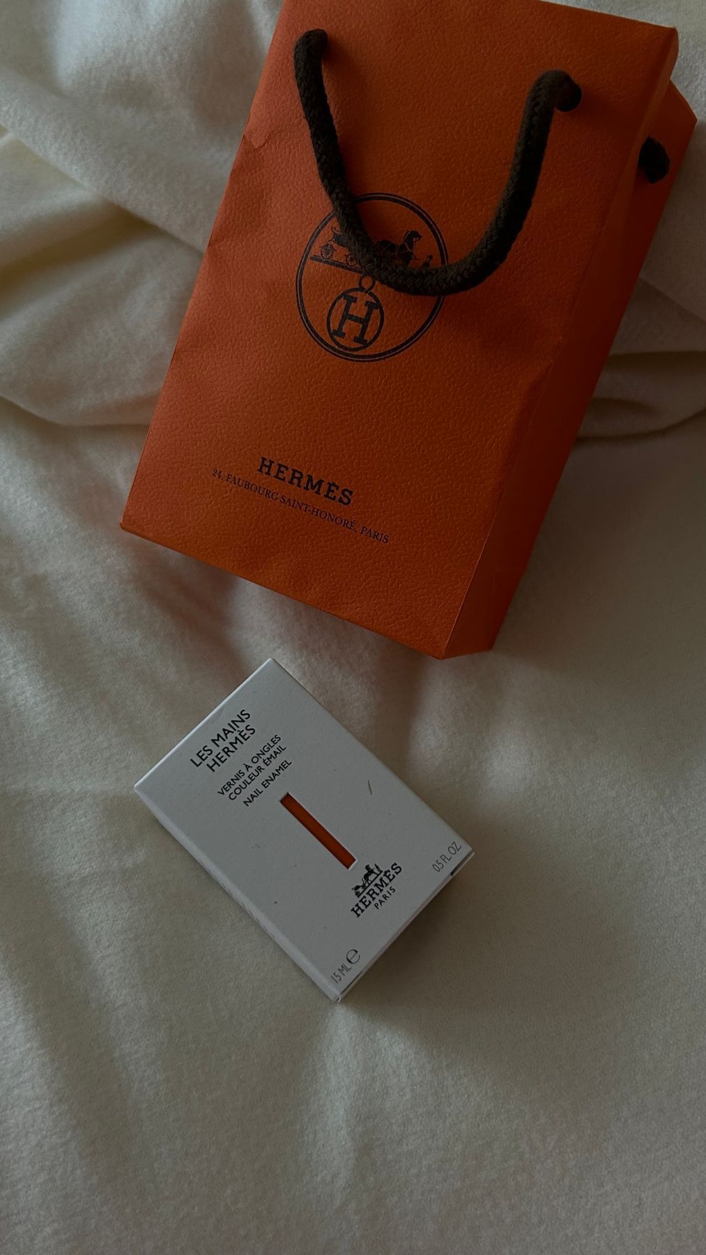 Лак для ногтей HERM&Egrave;S , 15мл, 01 Rose Porcelaine