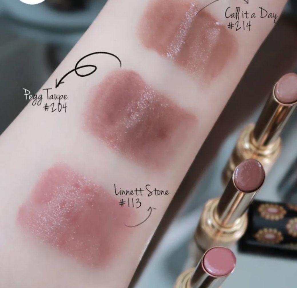 Помада для губ Gucci Beauty​ Rouge De Beaut&eacute; Brillant, 214 Call It a Day
