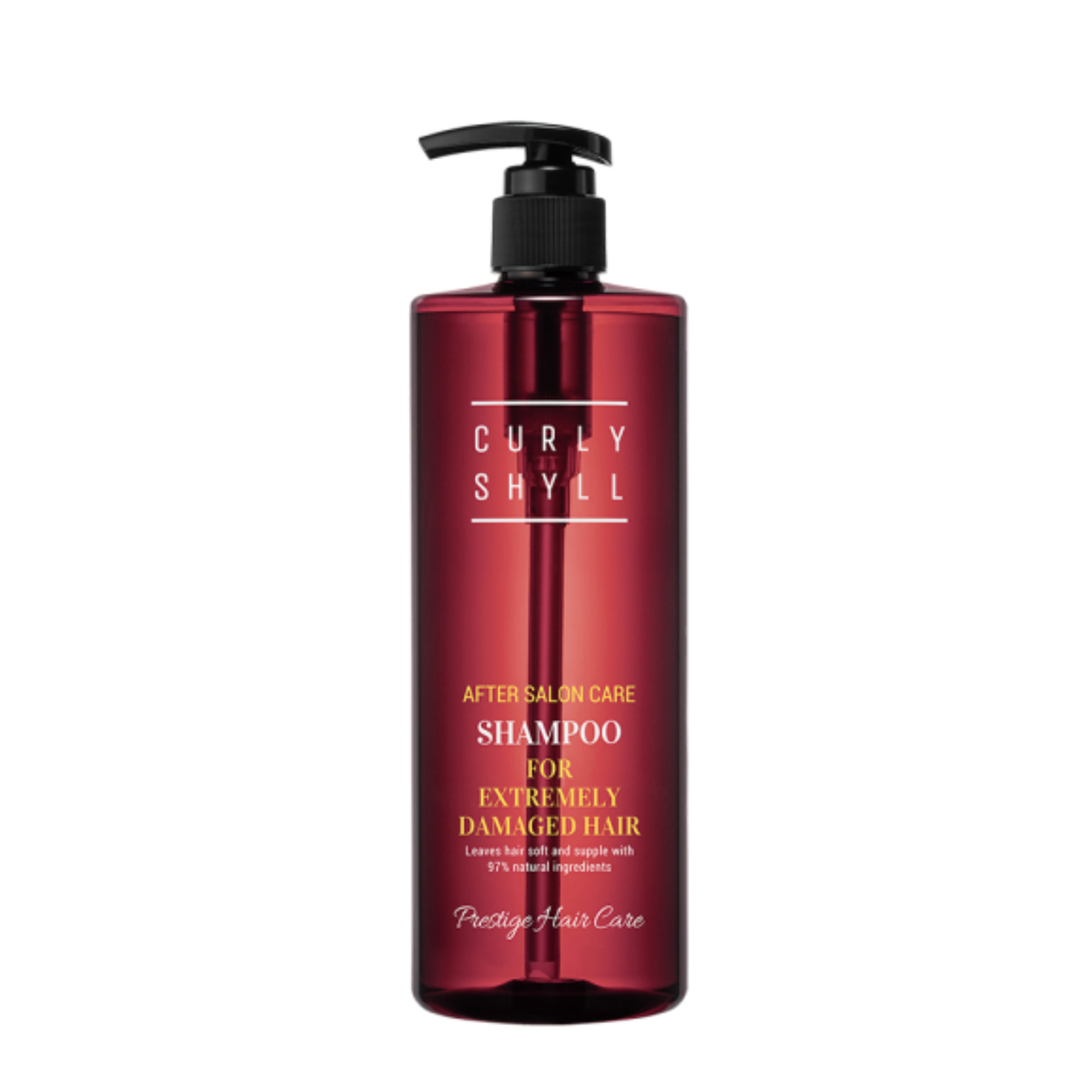 Відновлюючий шампунь для пошкодженого волосся After Salon Care Shampoo Curly Shyll, 500 мл