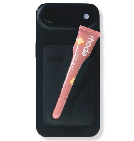 Магнітний тримач з футляром для губ на телефон Snap-On Lip Case Rhode, Black