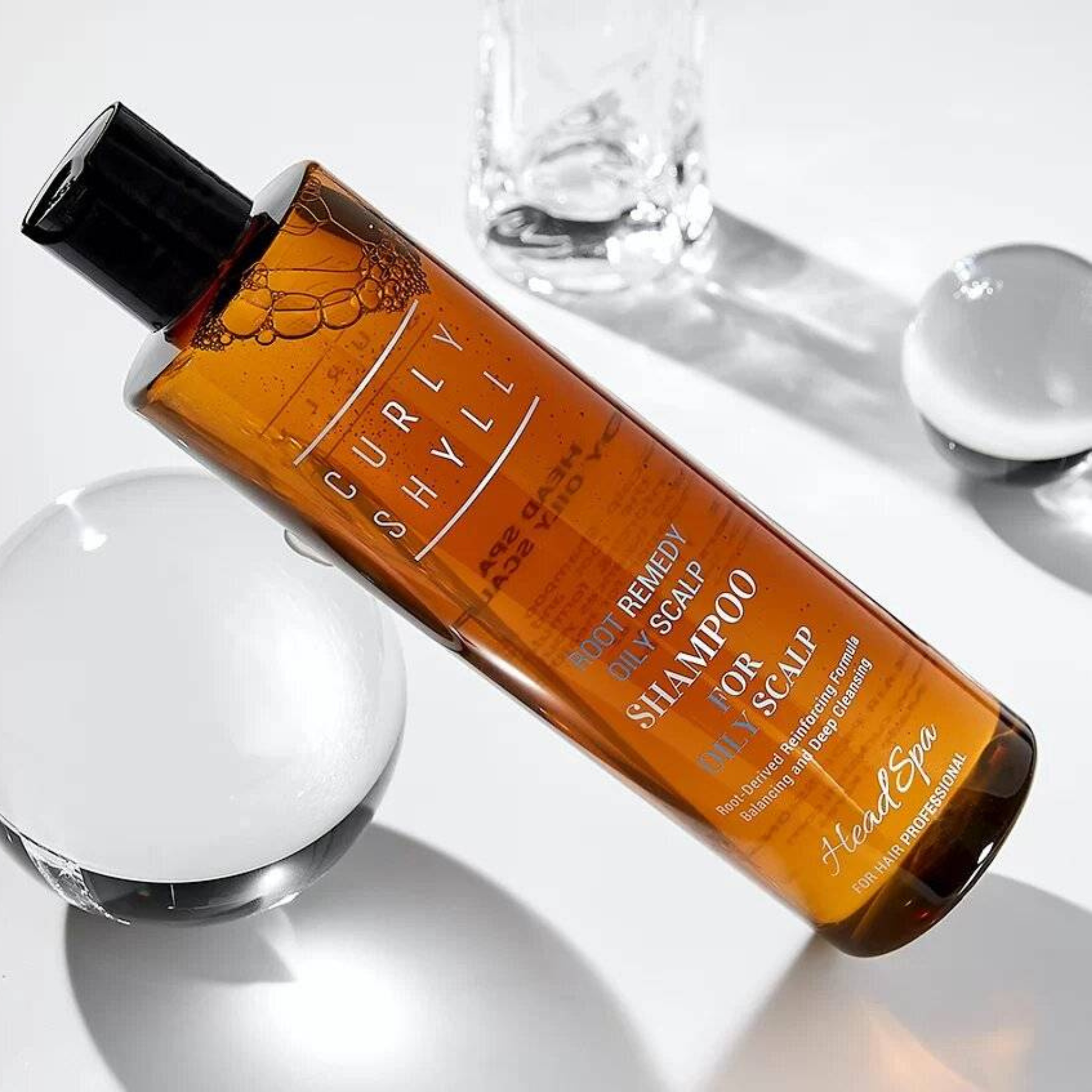 Шампунь для жирной кожи головы Root Remedy Oily Scalp Shampoo Curly Shyll, 330 мл