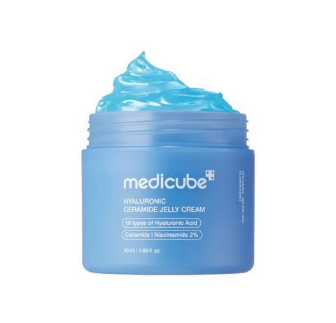 Зволожувальний крем-желе з гіалуроновою кислотою та керамідами Medicube Hyaluronic Ceramide Jelly Cream, 50мл