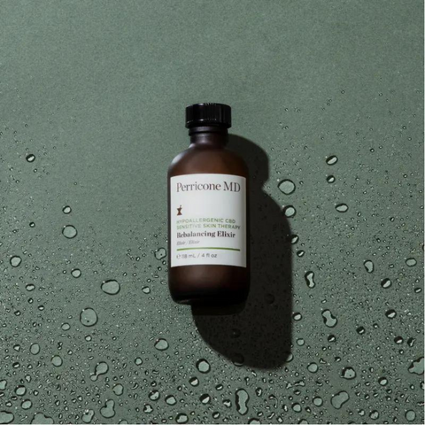 Заспокійливий еліксир для чутливої шкіри Perricone MD Hypoallergenic CBD Sensitive Skin Therapy Rebalancing Elixir, 118мл