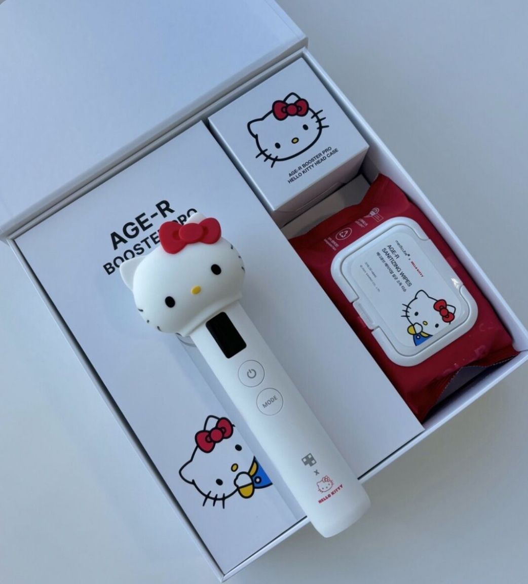 Устройство для домашнего ухода за кожей 6 в 1 Medicube Booster Pro Hello Kitty