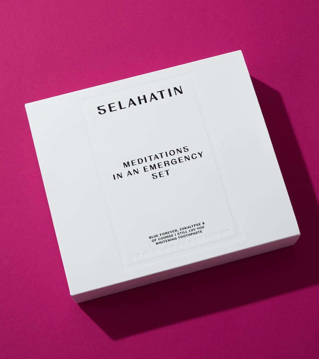 Коллекционный набор из 3 паст Meditations In An Emergency Set Selahatin , 65мл*3шт