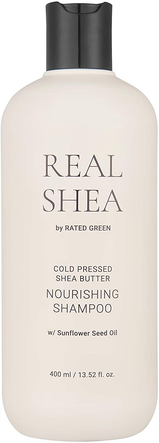 Питательный шампунь с маслом ши холодного отжима Rated Green Real Shea Nourishing Shampoo, 400мл