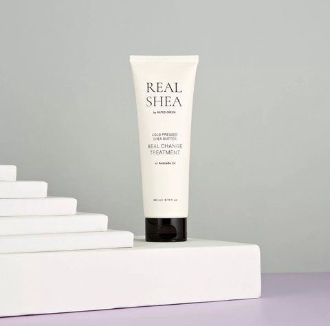 Поживна маска для волосся з маслом ши Rated Green Real Shea Real Change Treatment, 240мл