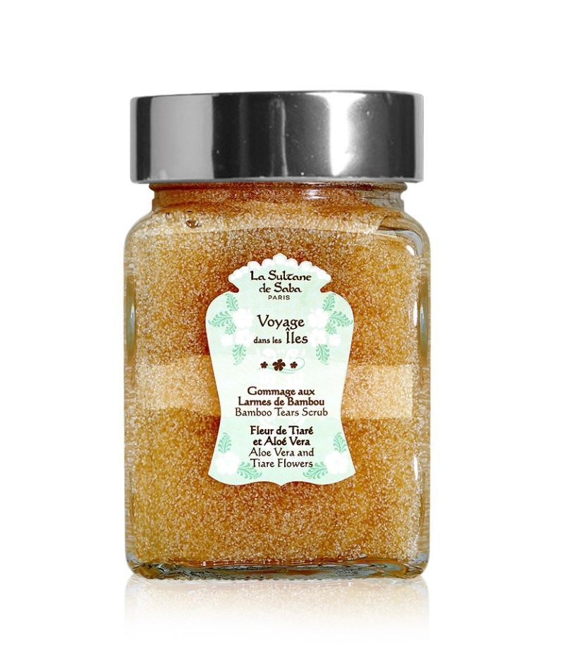 Гоммаж для тела La Sultane De Saba Aloe Tiare Bamboo Tears Gommage, 300г