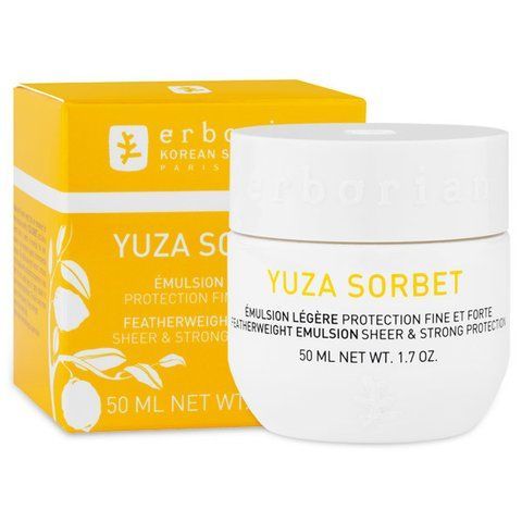 Юзу Сорбет зволожуюча захисна емульсія Erborian Yuza Sorbet Featherweight Emulsion Sheer & Strong Protection, 50