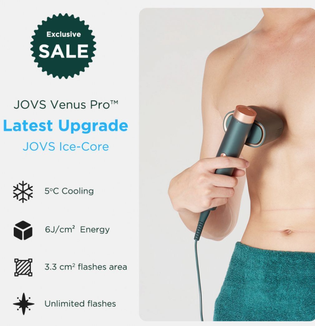 Устройство для интенсивного светового удаления волос JOVS Pro II IPL Hair Remover