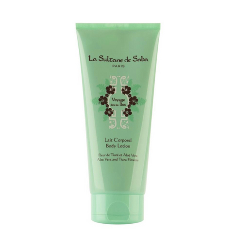 Лосьон для тела "Лотос и Тиаре" La sultane de saba Aloe Vera and Tiare Body Lotion, 200мл