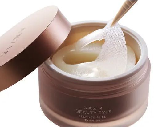 Патчи для интенсивного ухода против морщин и синяков под глазами AXXZIA BEAUTY EYES Essence Sheet Premium +