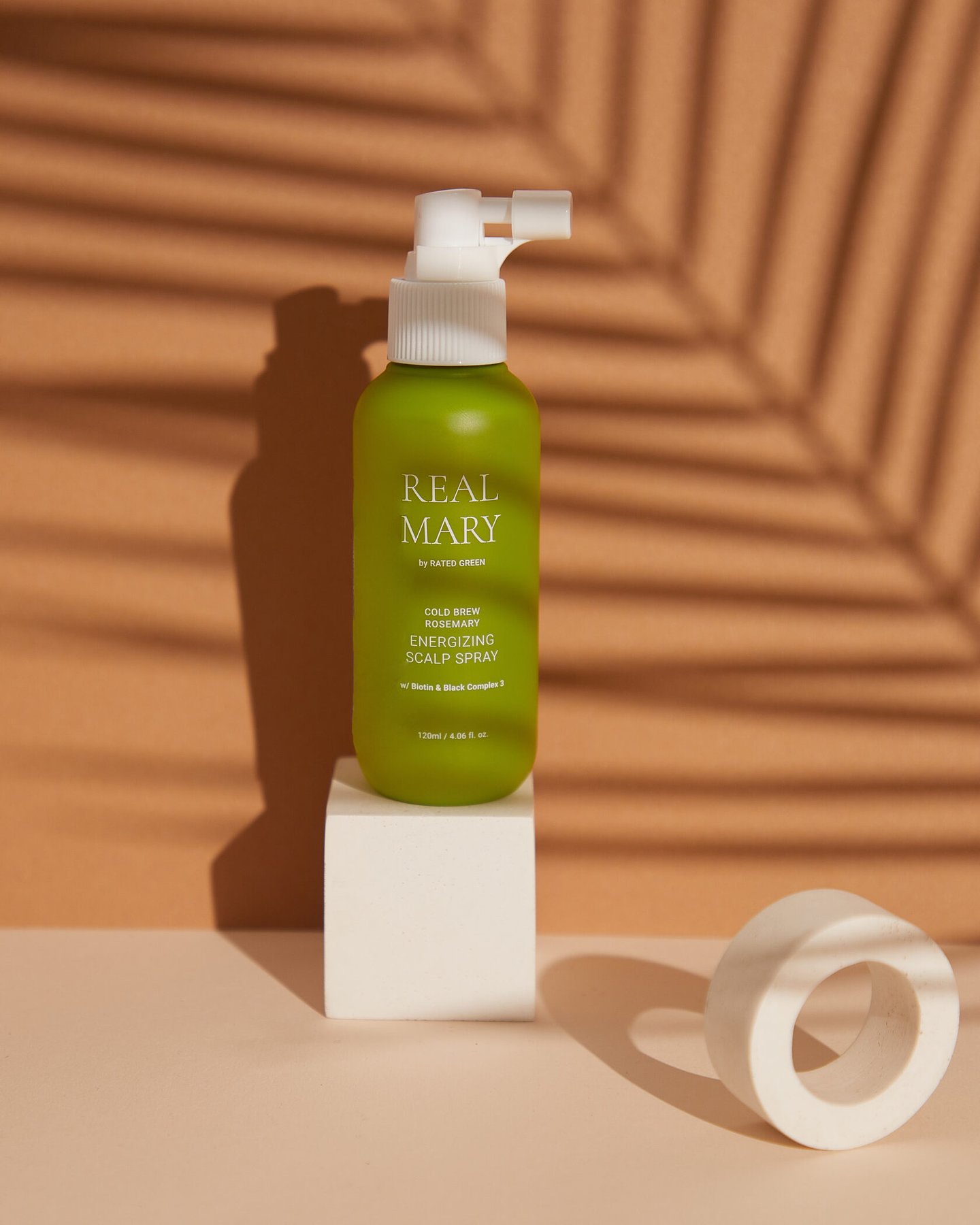 Энергетический спрей для кожи головы с соком розмарина Rated Green Real Mary Energizing Scalp Spray, 120мл