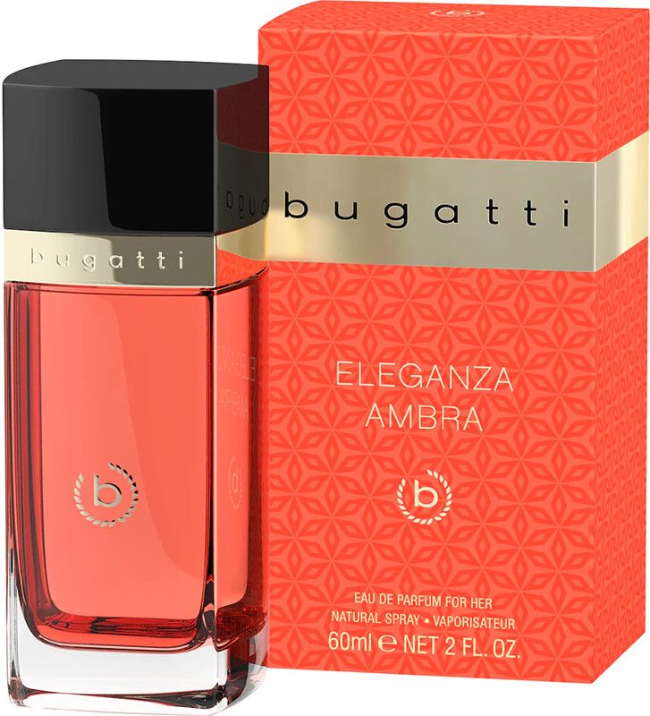 Парфюмерная вода для женщин Eleganza Ambra Bugatti, 60ml