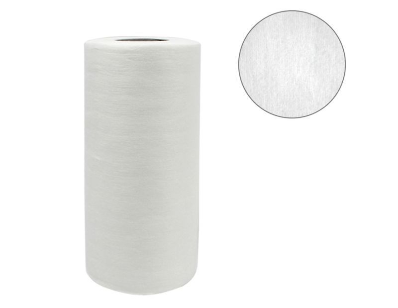 DOILY Салфетки в рулоне из спанлейса 20см х 20см 40г/м2 (100 шт), 100шт