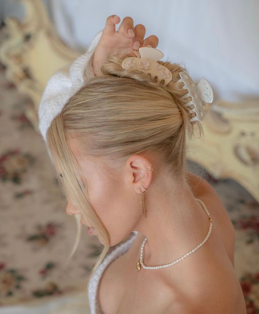 Крабик для волос "Pink Angel Food" Emi Jay Sweetheart Clip In Pink Angel Food