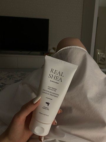 Відновлюючий термозахисний крем для волосся з маслом ши Rated Green Real Shea Protein Recharging Leave-in Treatment, 150мл