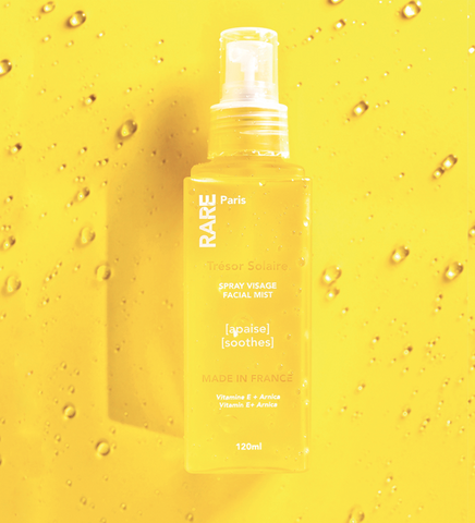 Заспокійливий міст для обличчя з Вітаміном E Rare Tr&eacute;sor Solaire Soothing Facial Mist, 120мл