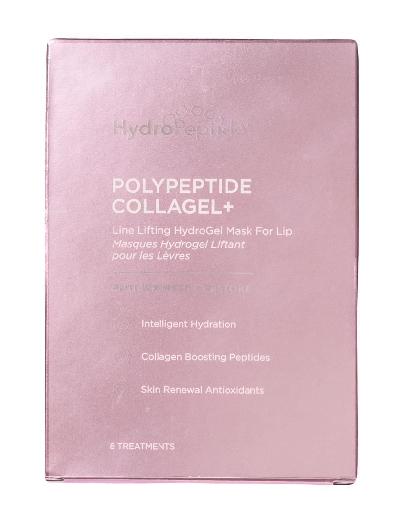 Гидрогелевая лифтинг-маска для губ PolyPeptide Collagel+ Lip Mask Hydropeptide, 8 шт