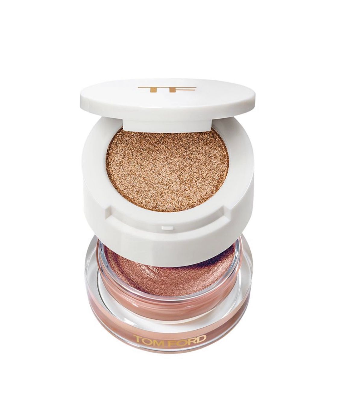 Тіні для повік Tom Ford Eyeshadow Double Decked, 02 golden peach
