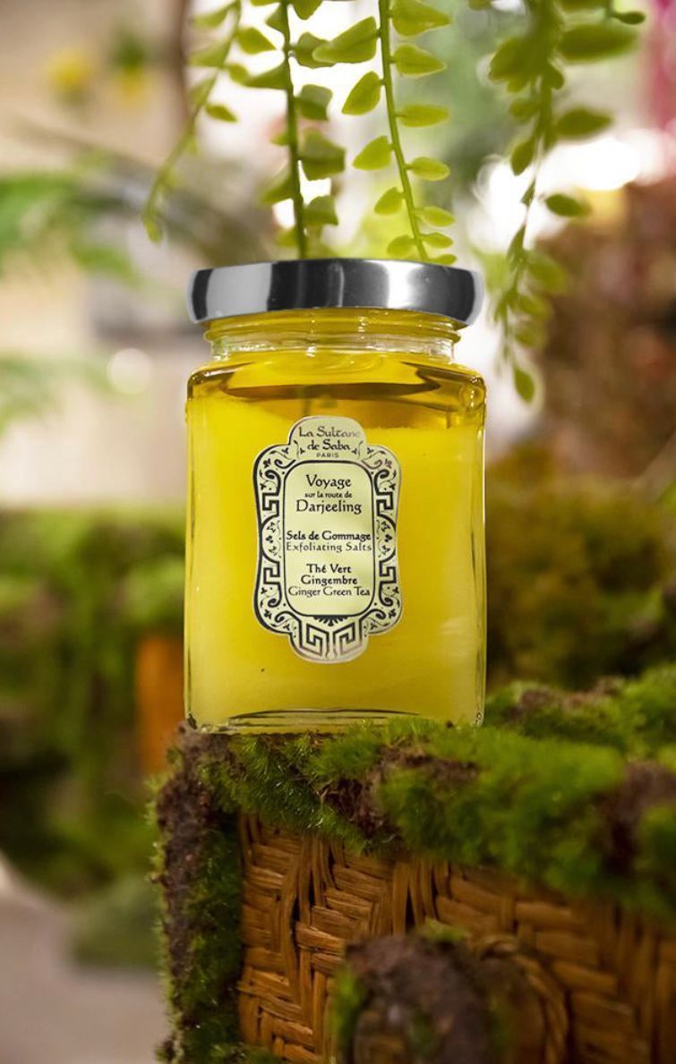 Скраб для тела "Имбирь и Зеленый чай" La Sultane de Saba Green Tea & Ginger Exfoliating Salts, 300г