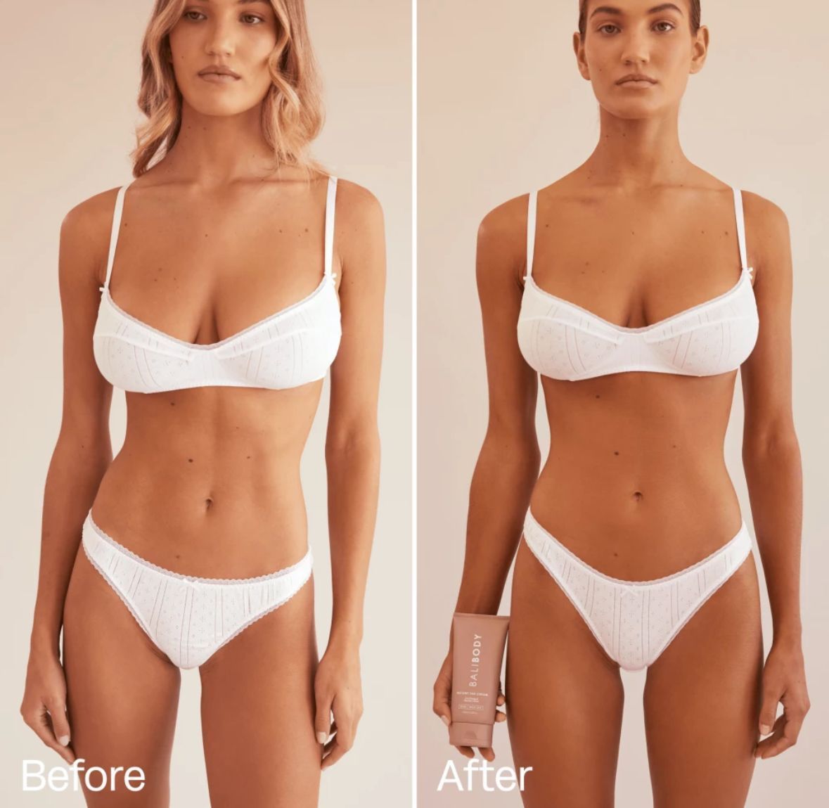 Крем для мгновенного загара Instant Tan Cream Bali Body, 150мл