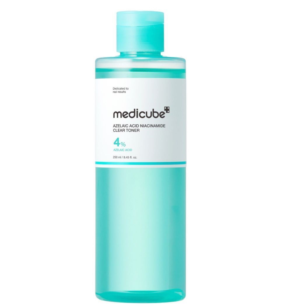 Очищающий тонер с азелаиновой кислотой и ниацинамидом Azelaic Acid Niacinamide Medicube, 250мл