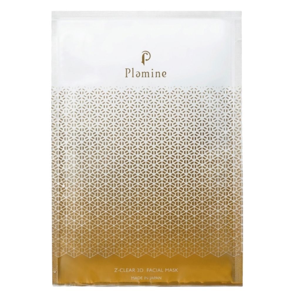 Омолаживающая антивозрастная тканевая маска PLAMINE Z-Clear 3D Facial Mack, 10 шт