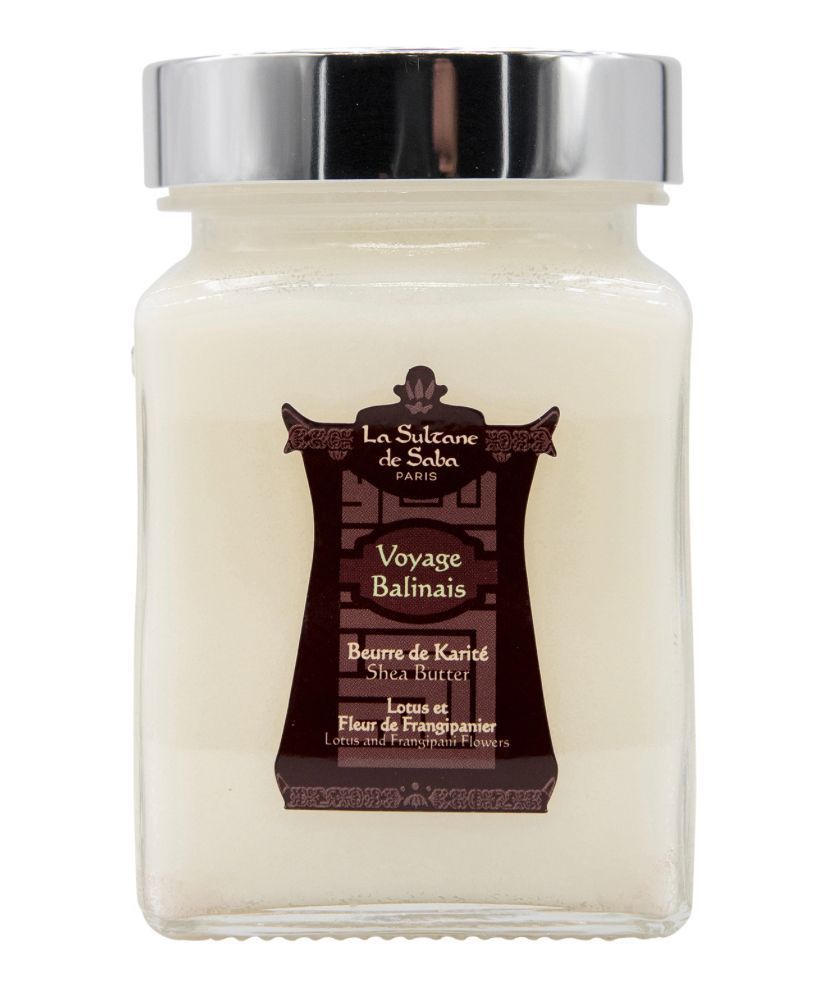 Масло каріте "Лотос та Франжіпані" La Sultane De Saba Lotus and Frangipani Body Butter, 300г