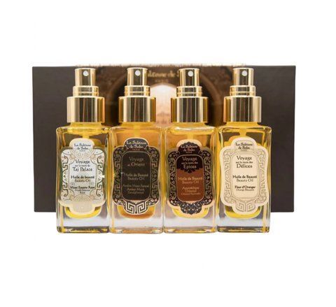 Набір 4 олії краси La Sultane de Saba Body Gift Set 4 Beauty Oils