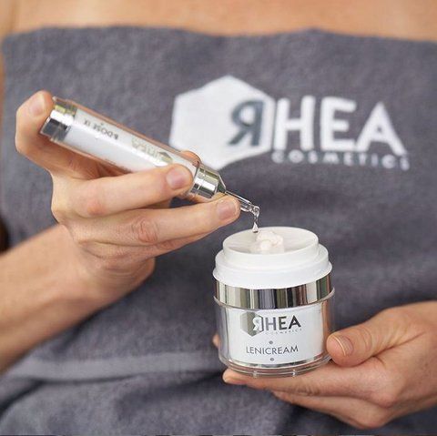Заспокійливий крем для обличчя LeniCream Rhea, 50мл