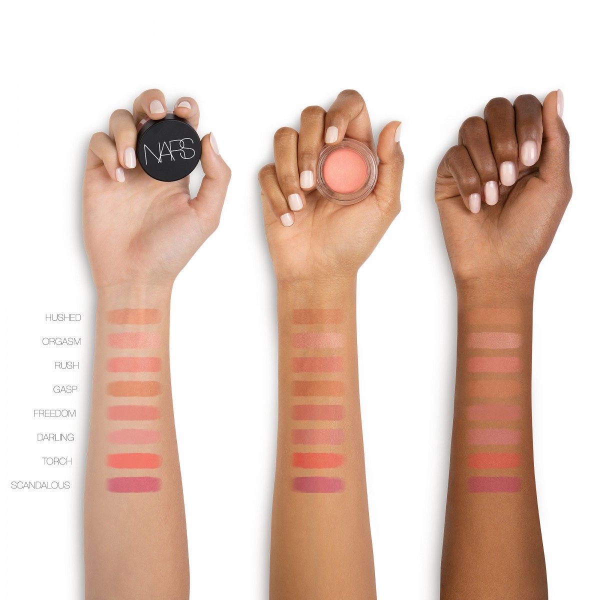Повітряні матові рум'яна Nars blush Air Matte blush, 6gr, HUSHED