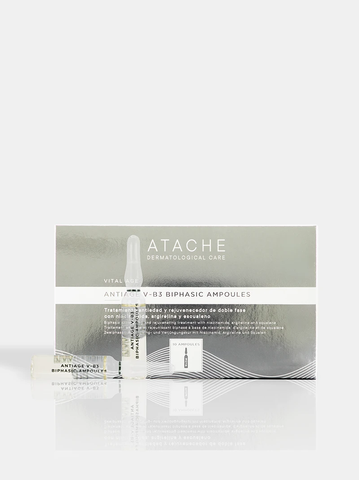 Антивозрастные ампулы с ботокс-эффектом V-B3 Biphasic Anti-Age Atache, 10 x 2ml