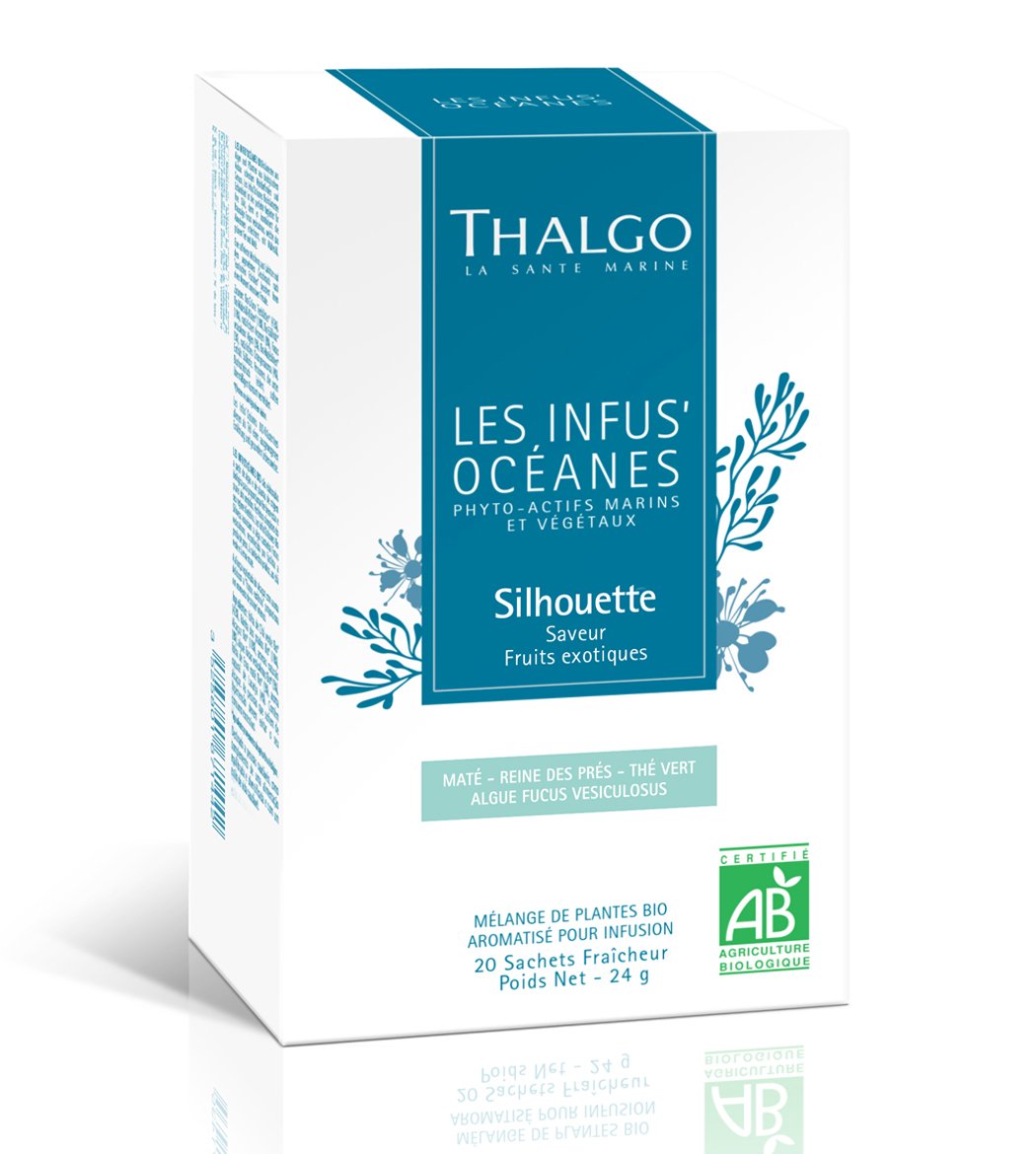 Трав'яний настій для схуднення Thalgo Organic Infus’Oceanes Silholuette, 20шт