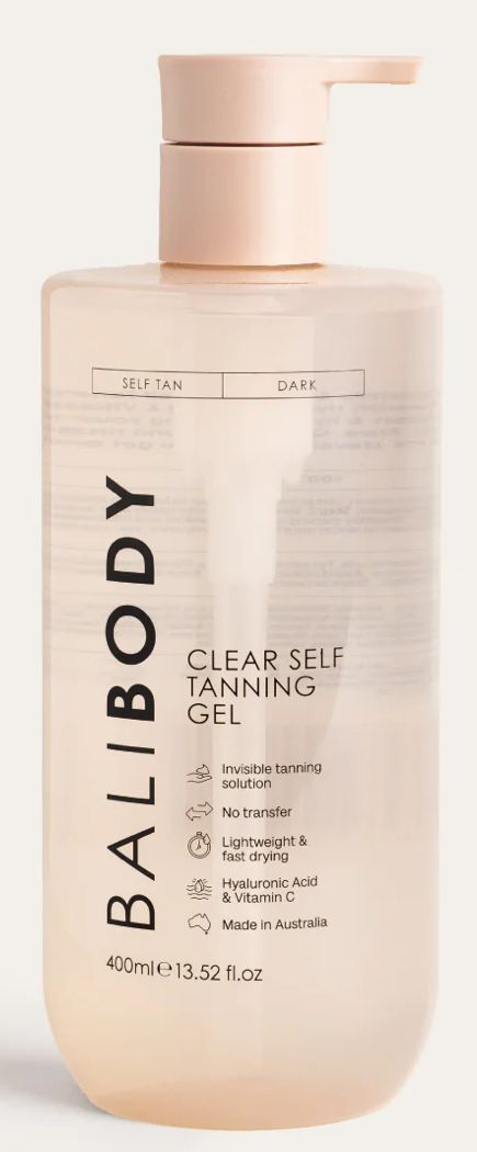 Прозорий гель-автозасмага для тіла Bali Body Clear Self Tanning Gel, 400мл