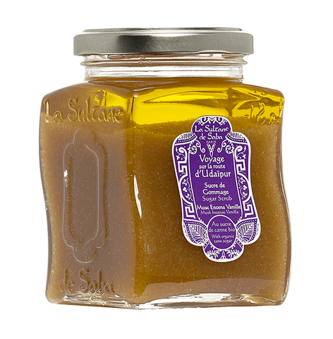 Сахарный скраб для тела Udaipur Musk Incense Vanilla Sugar Scrub La Sultane de Saba, 300 мл