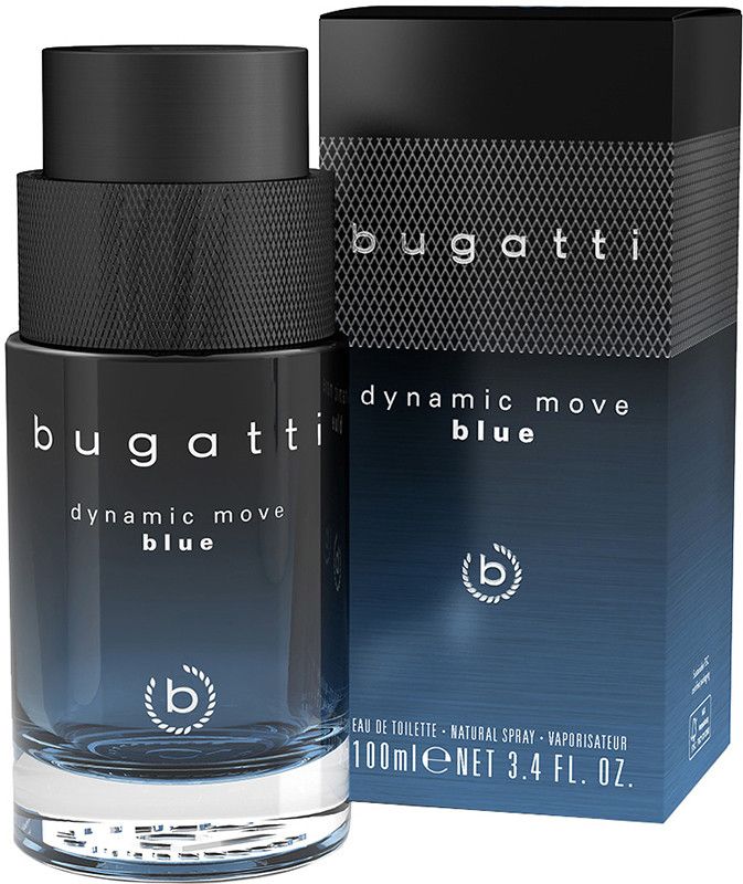 Туалетная вода для мужчин Dynamice Move blue Bugatti, 100мл