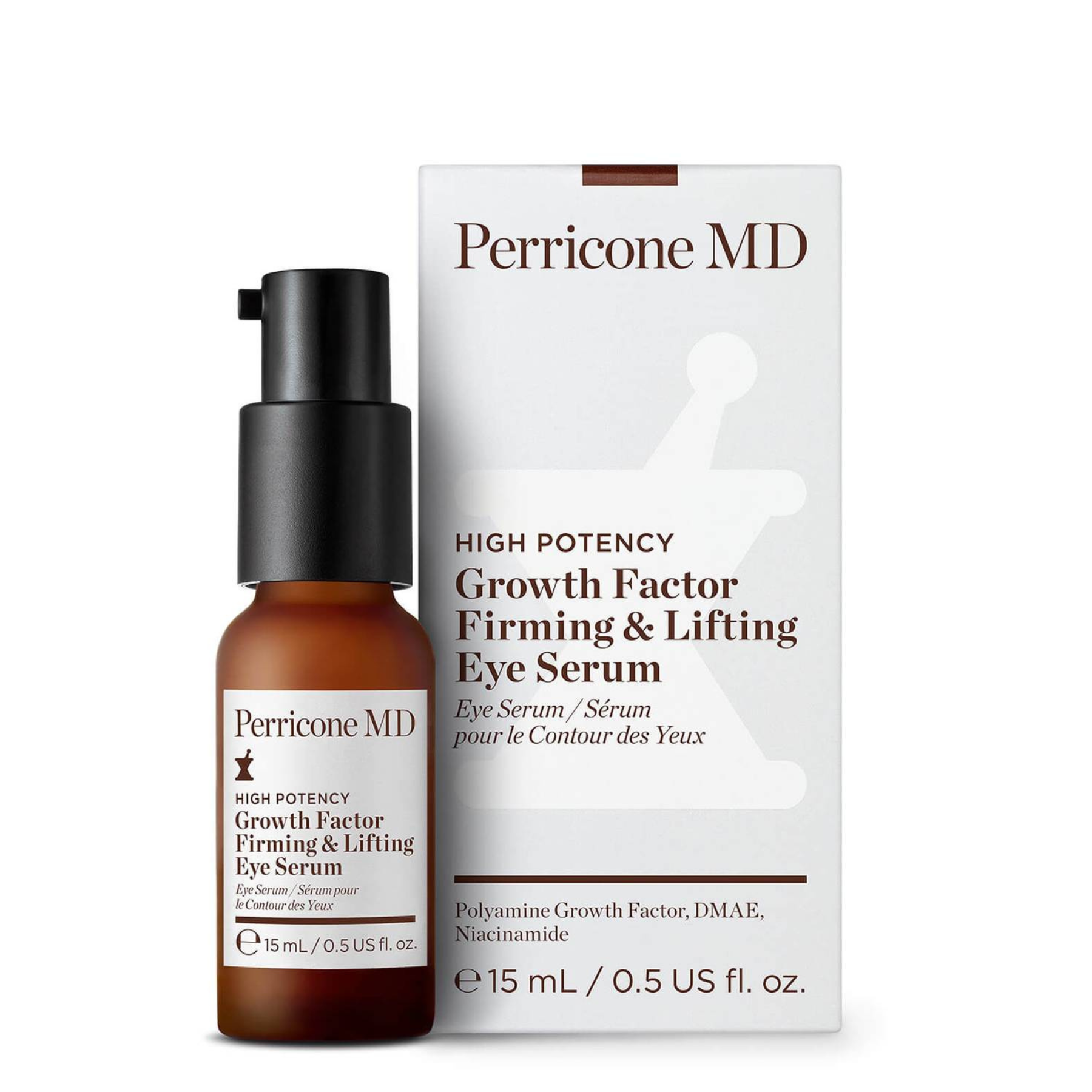 Сыворотка для глаз Perricone MD High Potency Growth Factor Firming & Lifting Eye Serum, 15мл