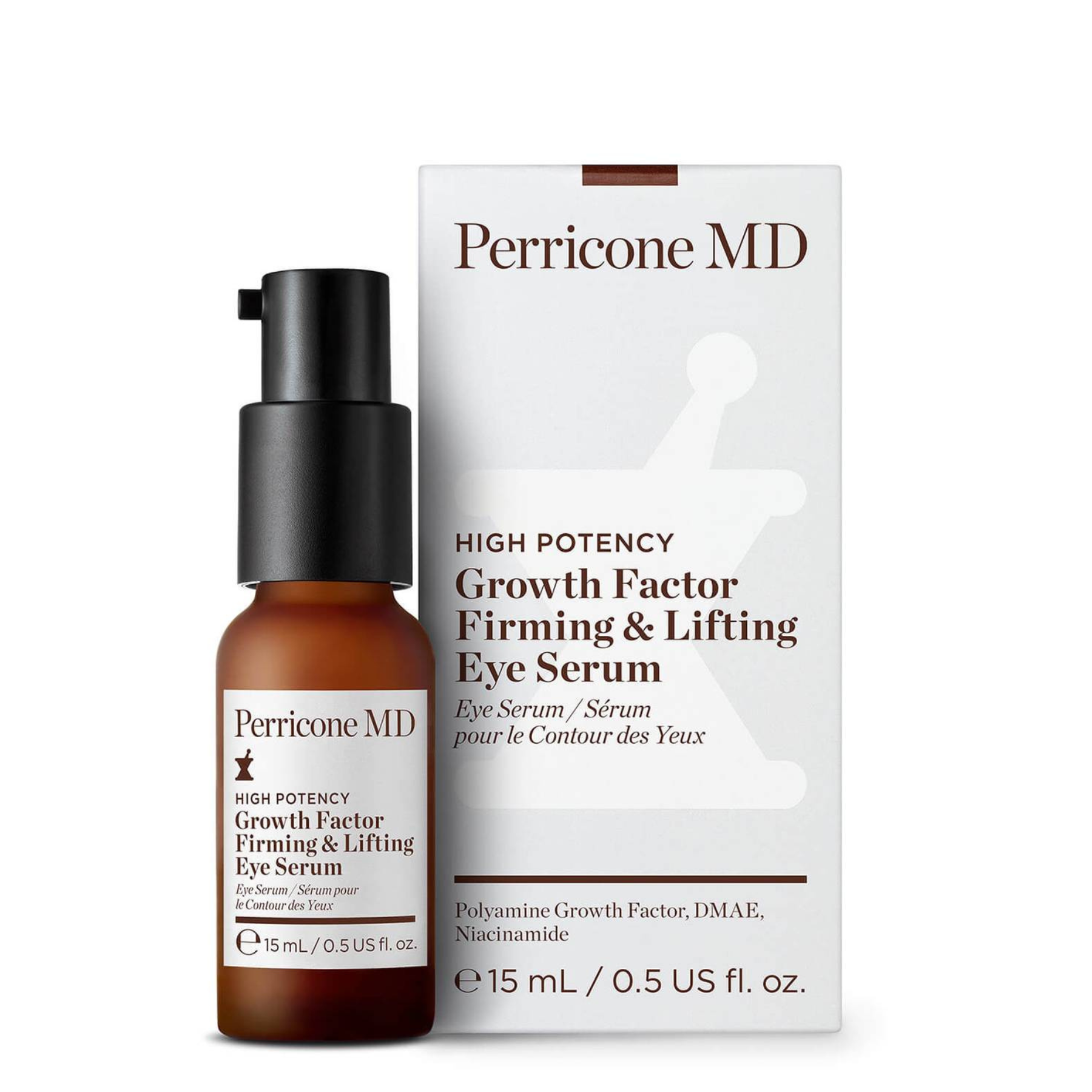 Сироватка для очей Perricone MD High Potency Growth Factor Firming & Lifting Eye Serum, 15мл