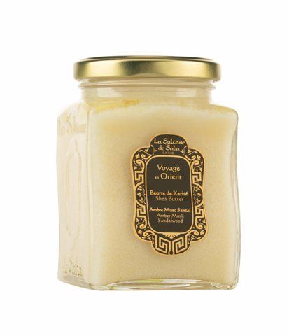 Масло карите "Амбра Мускус Сандал" La Sultane De Saba Ambre Musc Santal Body Butter, 300г